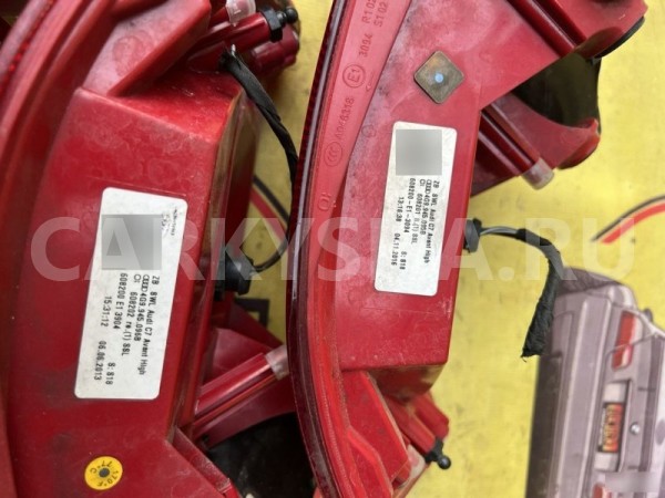 Фонари audi A6 C7 CHVA Audi A6 