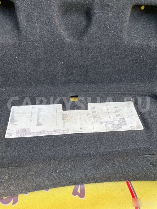 Обшивка багажника BMW 5 E60 BMW 5er 